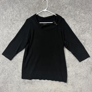 RQT Woman Sweater 2X Plus Office Siren Quiet Luxury Corporate Chic Dark Academia